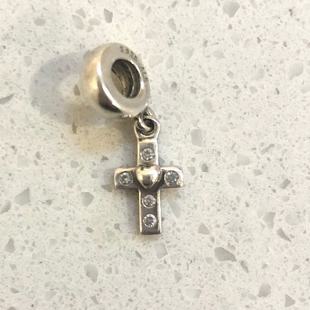 Pandora cross charm - S925 - 790355CZ